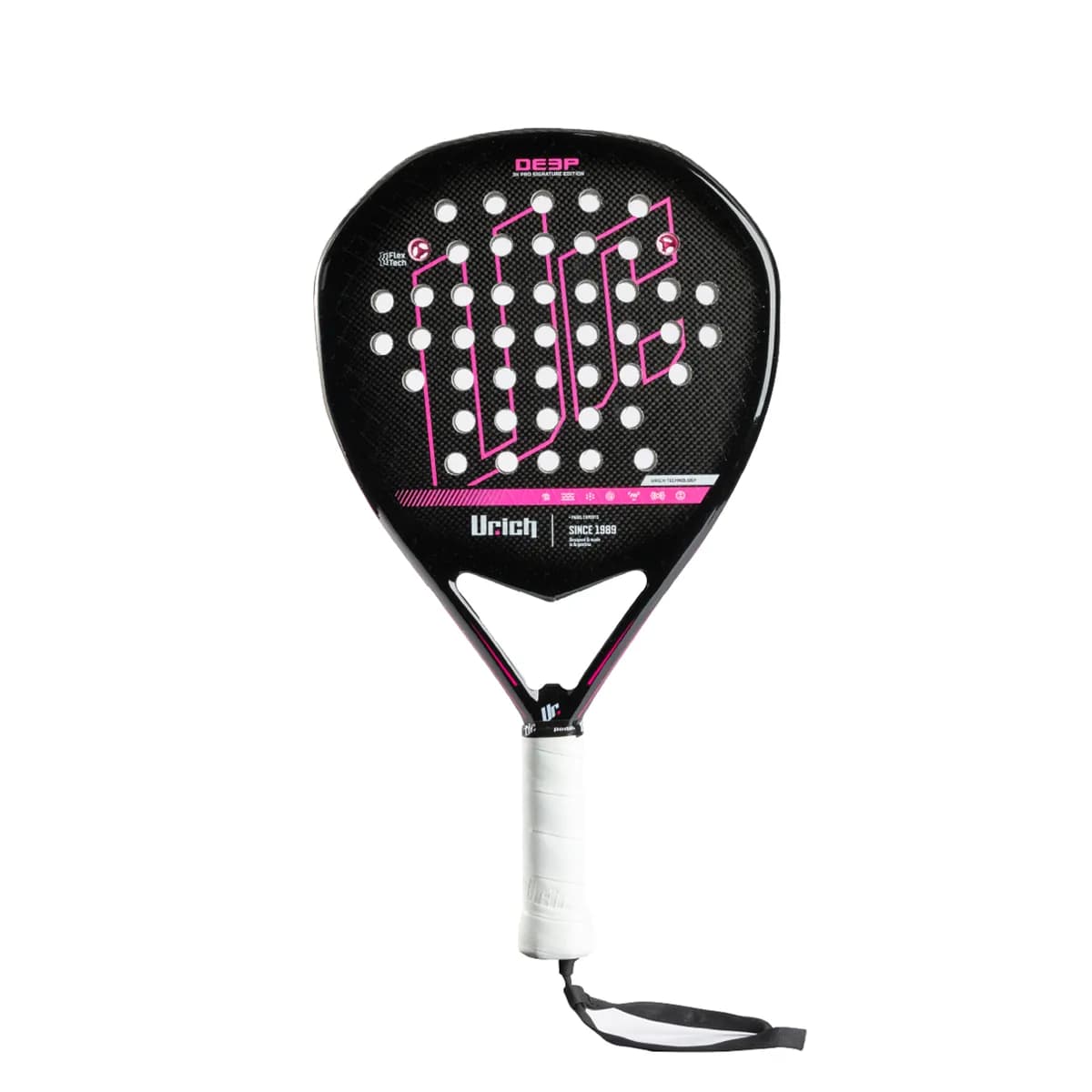 Paleta Urich Deep Carbon 3K Flextech 2024