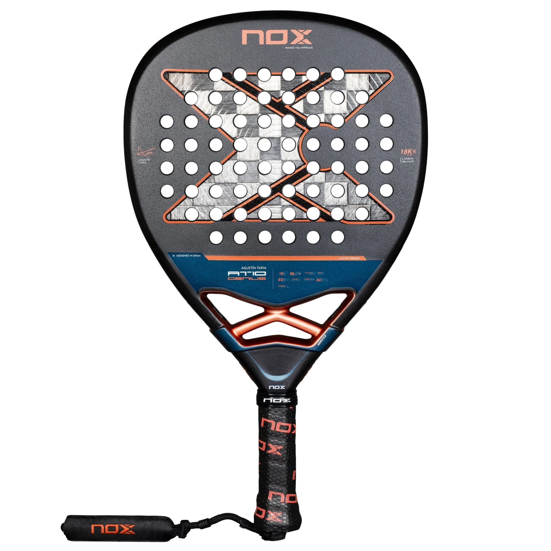 Paleta Nox AT10 Genius Attack 18K Alum 2025