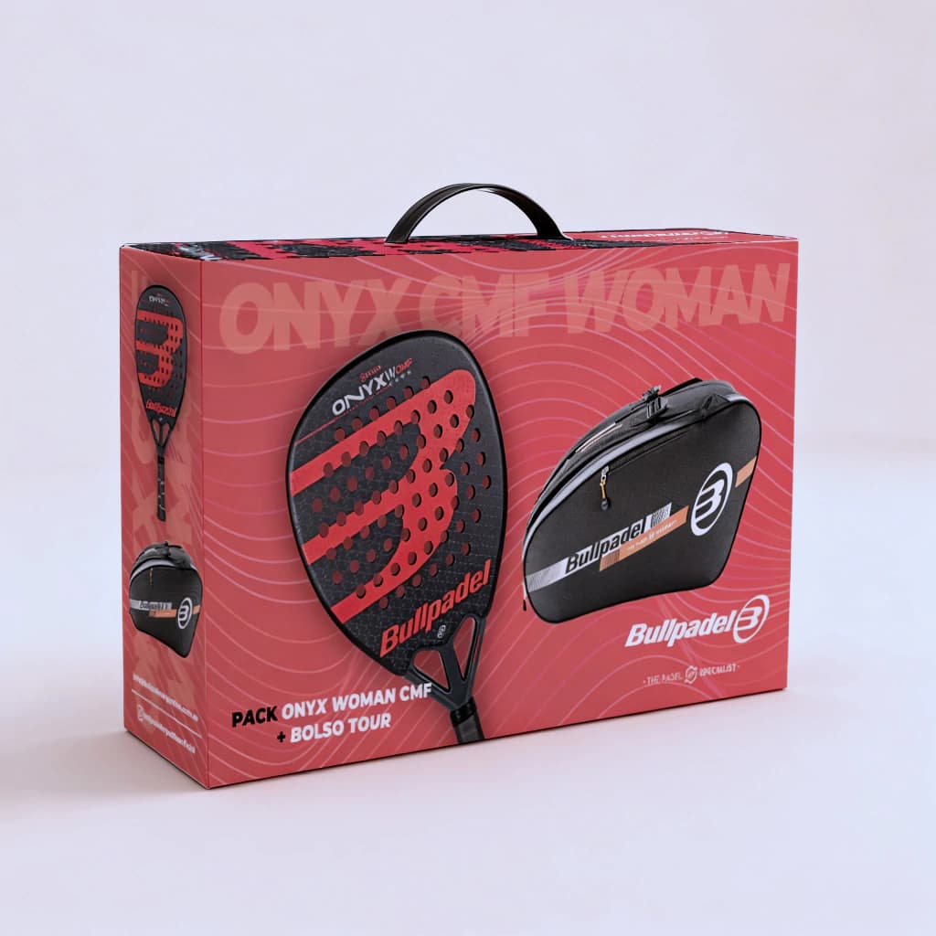 Pack Bullpadel Onyx Comfort Woman