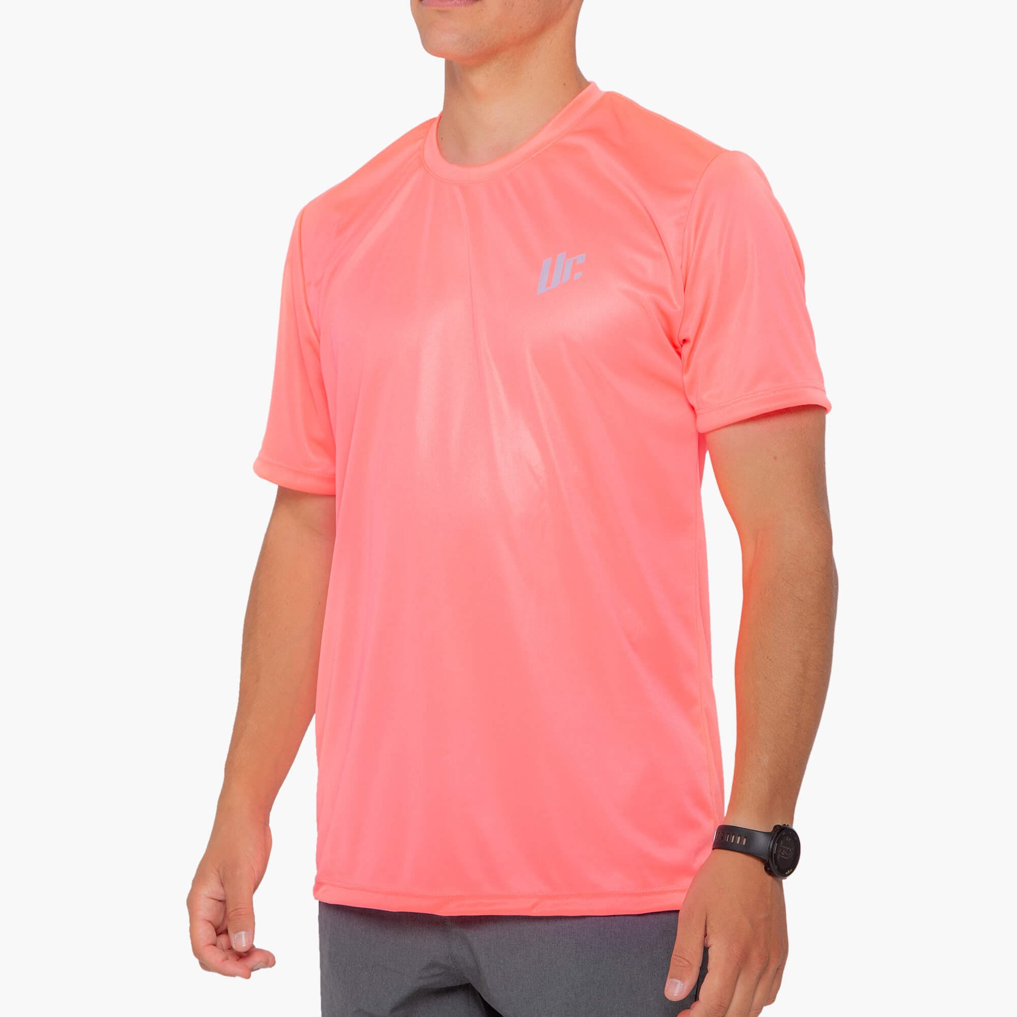 Remera Urich Deep Salmon Fluo Hombre
