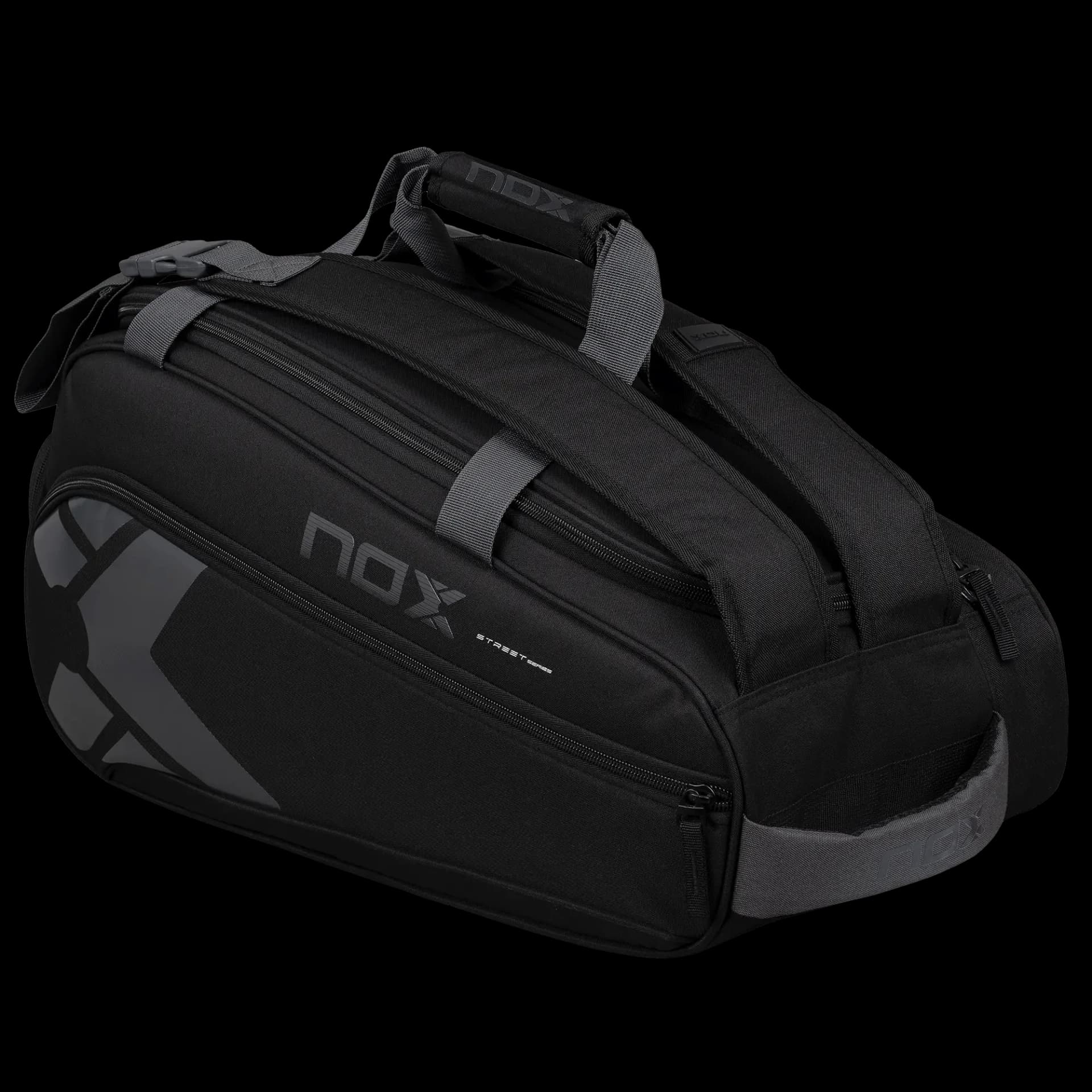 Bolso Paletero Nox Street Series Negro-Gris