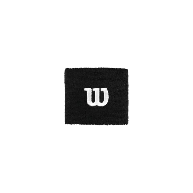 Muñequeras Wilson x2 Negra