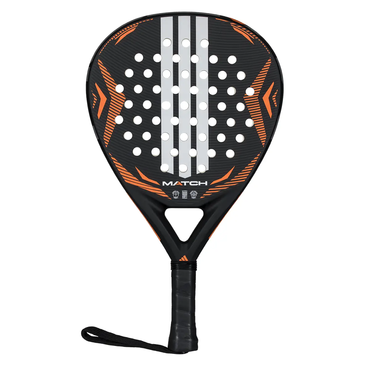Paleta Adidas Match Negro-Naranja 3.5